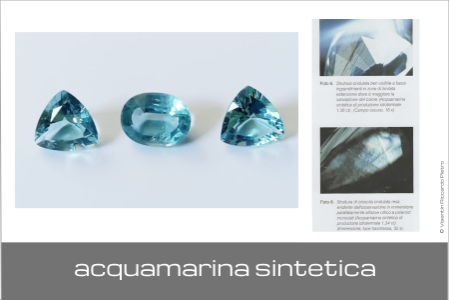 Visentin Riccardo Pietro Gemmologo: analisi di acquamarina sintetica